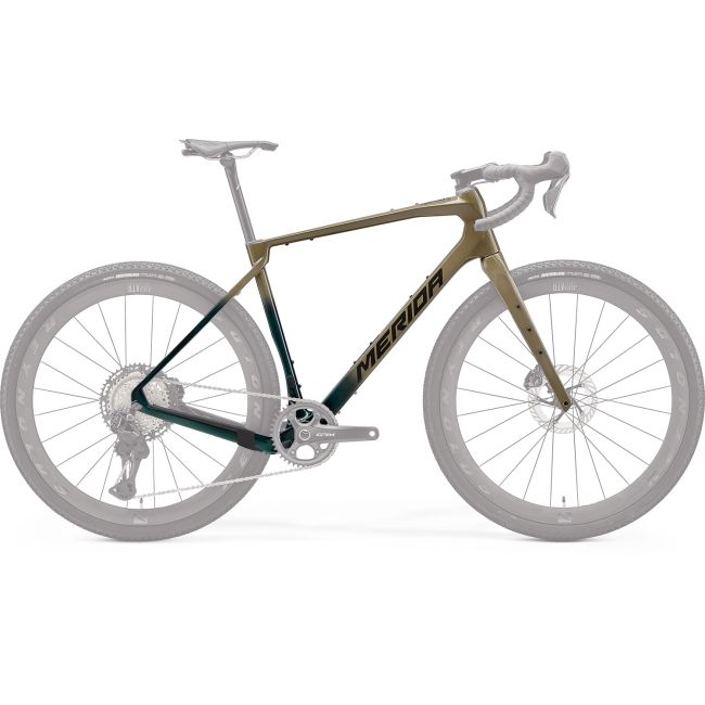 Cadru Merida Silex 9000 L Lucios Verde Lumină/Verde Metal/Verde Argintiu