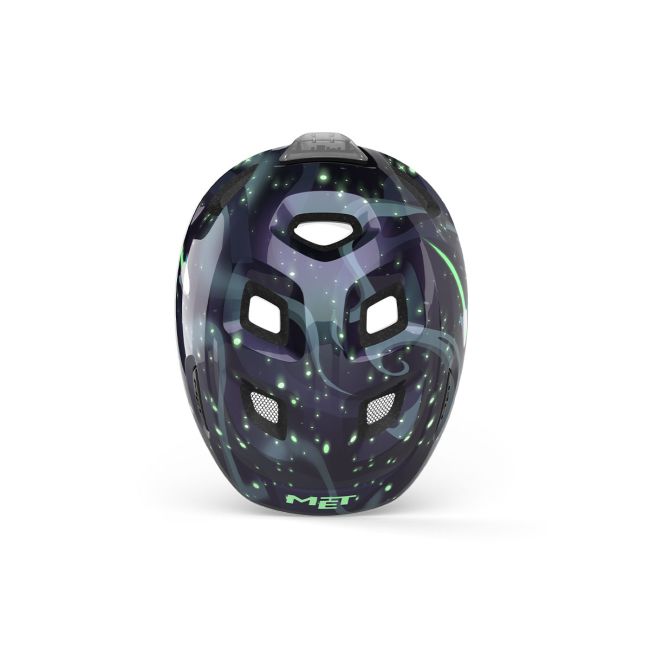 Casca ciclism copii MET Hooray Mips - space glow in the dark
