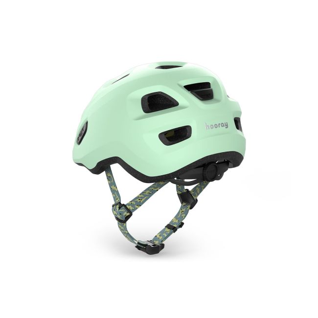 Casca ciclism copii MET Hooray - verde pudrat mat