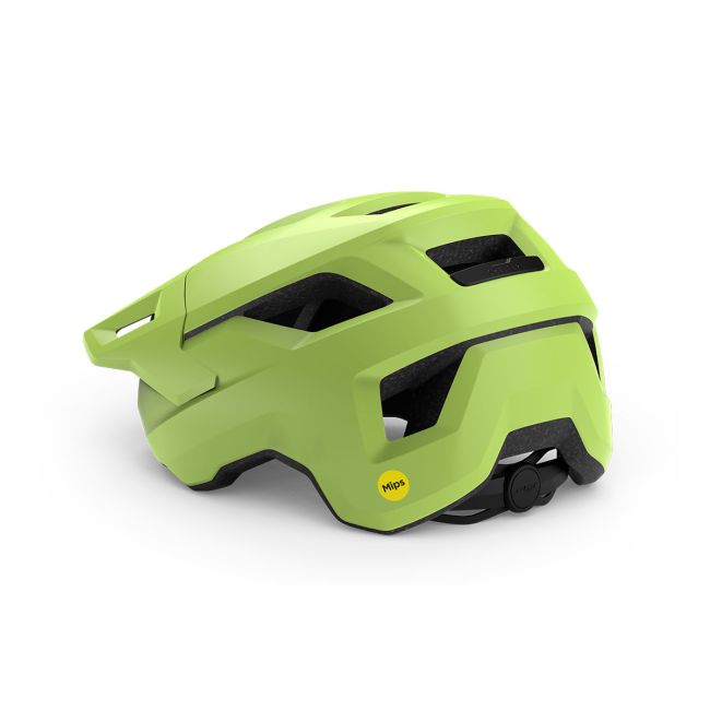 Casca ciclism MET Shelter Mips - ultra lime mat