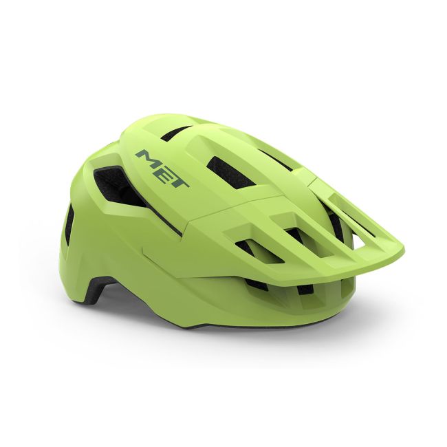 Casca ciclism MET Shelter Mips - ultra lime mat
