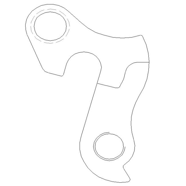 Protector cadru Merida Crw/Big9/7 (40-20) Tfs/Juliet/Tfs/Sub/Urban 2250