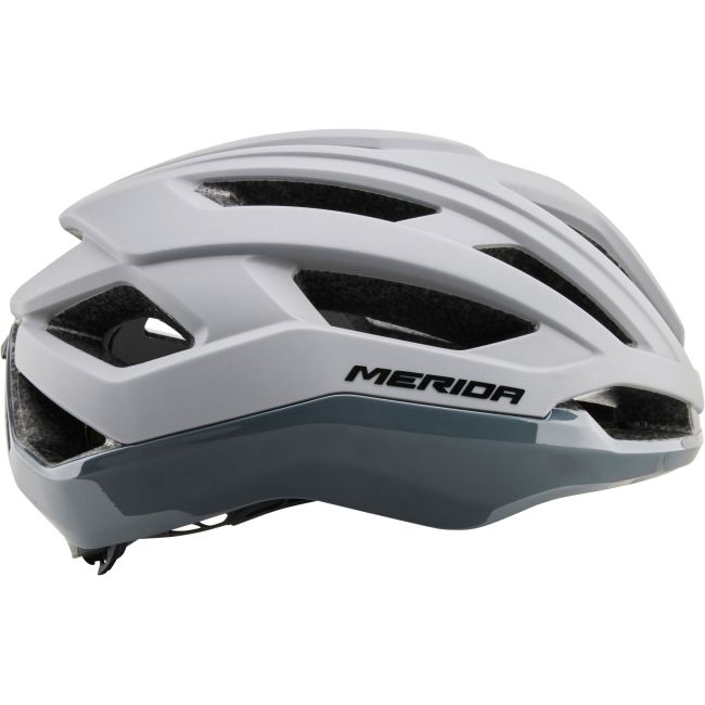 Cască Merida Apex 58-62cm mat gri/lucios gri - 20 fante