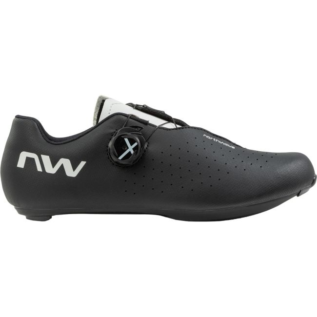 Pantofi Northwave Road Sonic Plus 43 Negru/Gri Deschis