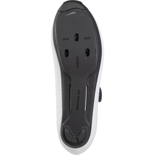 Pantofi Northwave Road Sonic Plus Wide 46 Alb/Negru
