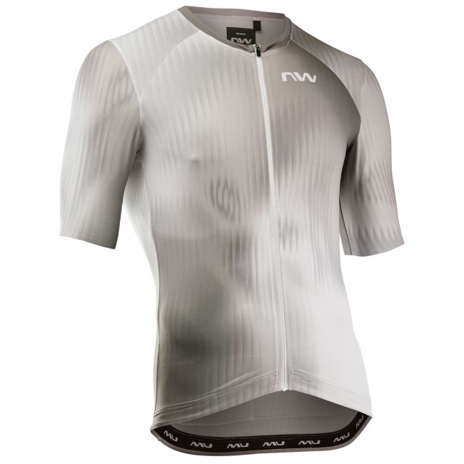 Tricou Northwave Blade scurt S alb/bej