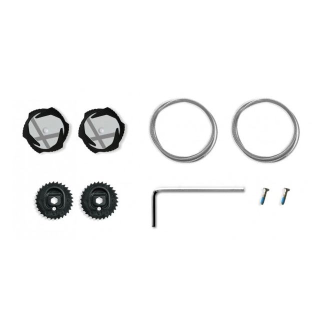 Accesoriu pantofi Northwave Slw X-Dial set cataramă, negru-alb