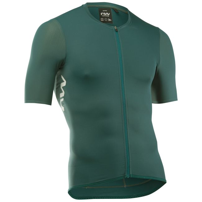 Tricou Northwave Essence Evo scurt 3XL verde petrol
