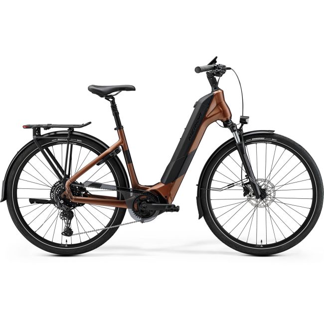 Merida eSpresso City 500 Eq Silk Bronz (Negru)