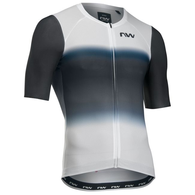 Tricou Northwave Blade Air scurt XL alb/negru