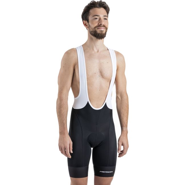 Pantaloni Merida Razor 255 scurt XXL negru cu bretele