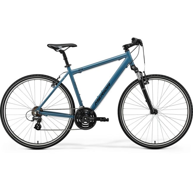 Merida Crossway 10-V Se I1 S Silk Albastruporumbel (Negru)