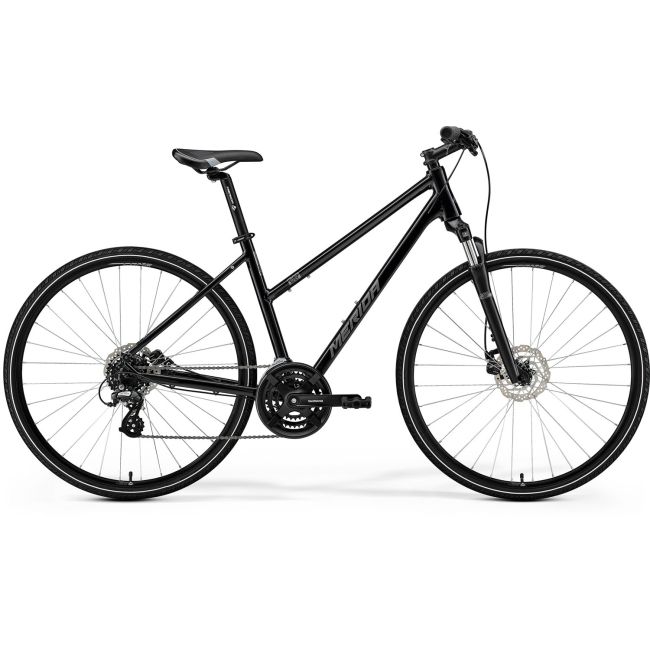Merida Crossway 10 Iii1 Damă Negru (Argintiu)