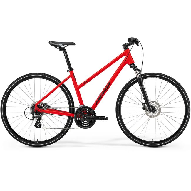 Merida Crossway 10 Iii1 Damă XXS Mat Roșu (Negru)
