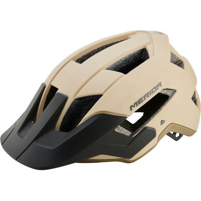 Cască Merida Northshore 58-62cm mat nisip/lucios bej - 15 fante