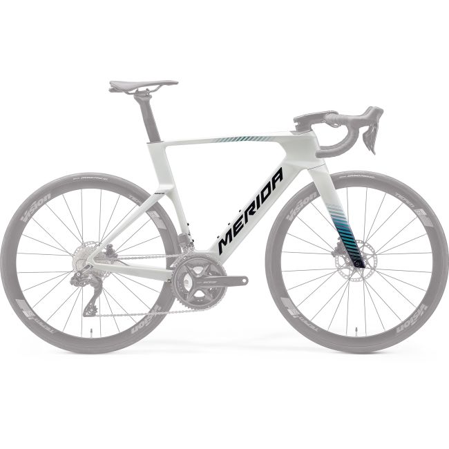 Cadru Merida Reacto 5000 Perlă/Albastru/Teal 2027