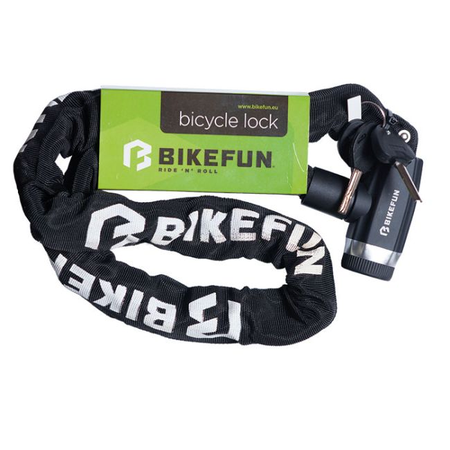 Lacăt Bikefun Shield cu lanț L6013
