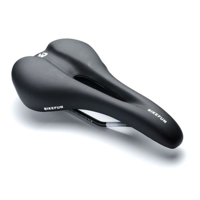 Șa Bikefun Cortina negru alb Vl-4212/Wht