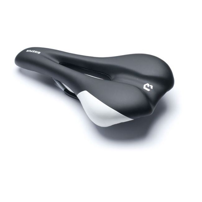 Șa Bikefun Cortina negru alb Vl-4212/Wht
