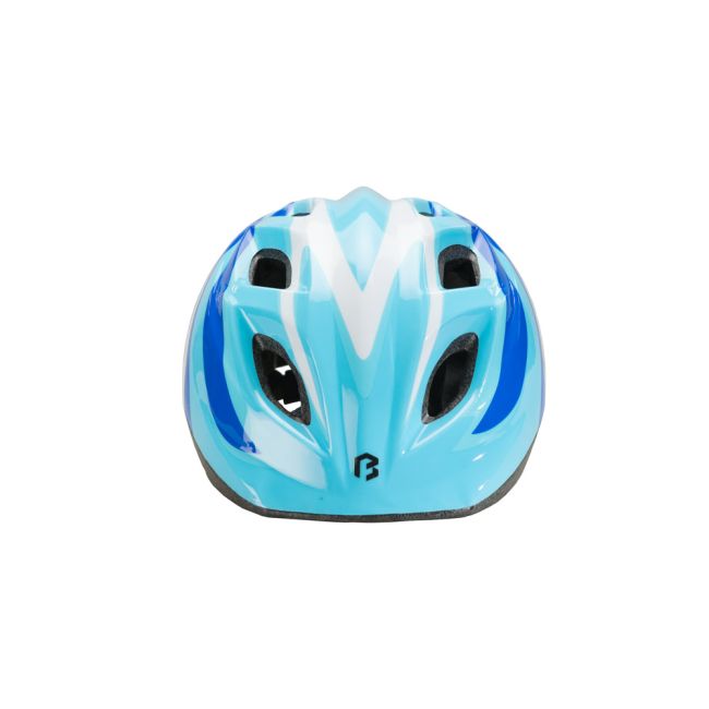 Cască Bikefun Junior albastru/alb - Hb8-Blw