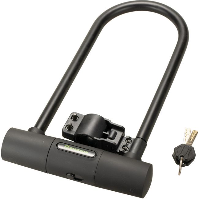 Lacăt Bikefun Full Back 3 antifurt tip U 180x320 mm cu suport