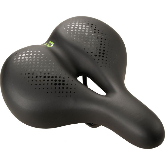 Șa Bikefun Siena Comfort trekking negru Memory Foam - D392Mf