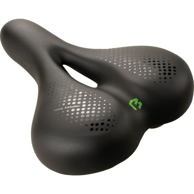 Șa Bikefun Siena Comfort trekking negru Memory Foam - D392Mf