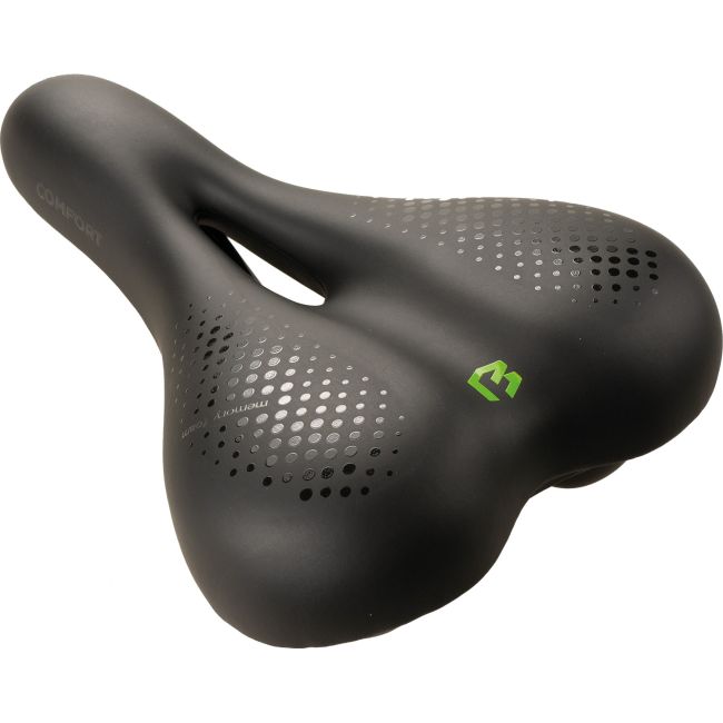 Șa Bikefun Ravenna Comfort trekking negru Memory Foam - D391Mf