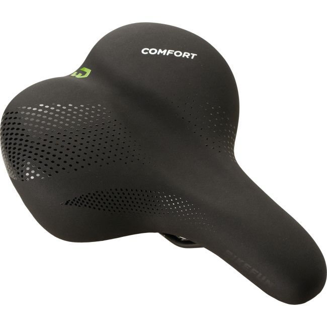 Șa Bikefun Geneve Comfort trekking damă negru Memory Foam - D2261Q