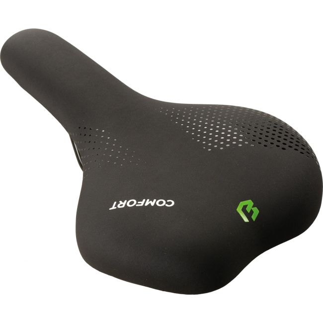 Șa Bikefun Lausanne Comfort trekking damă negru Memory Foam - D225Q