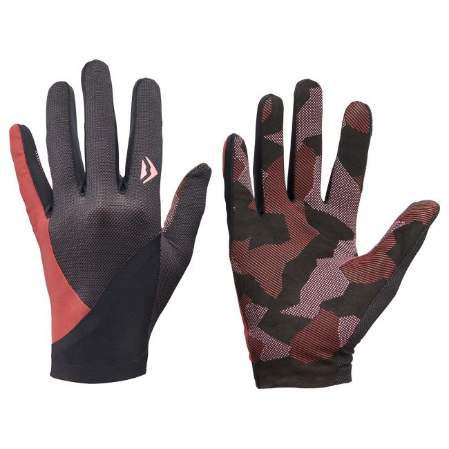 Mănuși Merida Second Skin Lung S Bordo/Negru