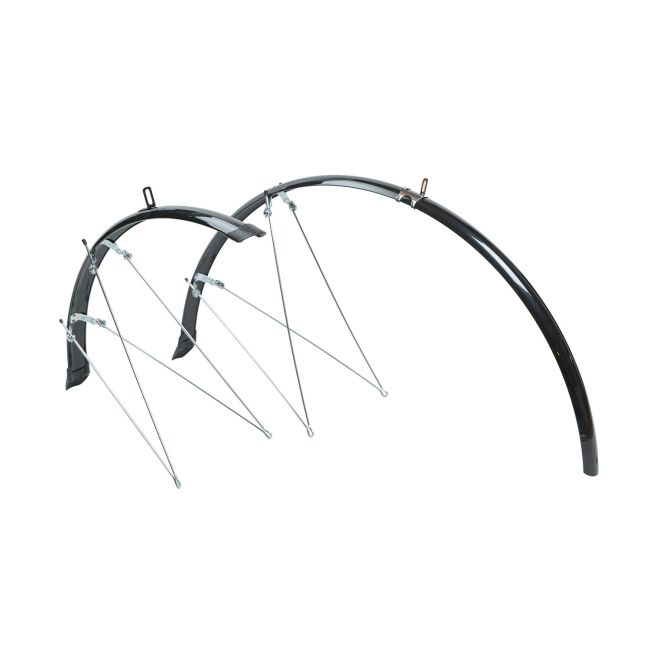 Apărătoare noroi Bikefun Road aluplastic negru 36 mm, 700C - Bfu005