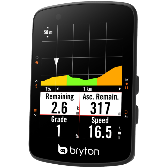 Computer Bryton Rider 550 D Gps set