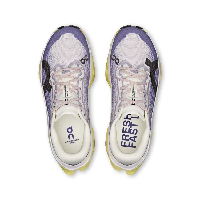 Pantofi alergare On Cloudmonster 3 Hyper W - lila/galben | super trainer