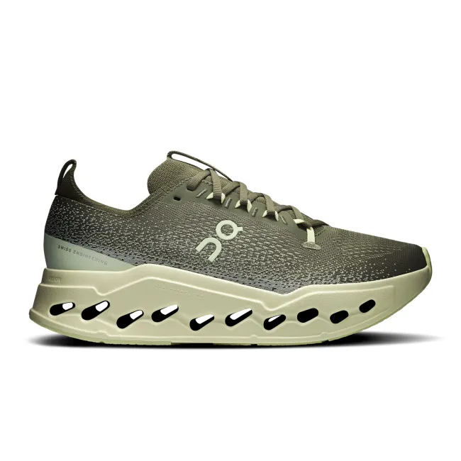 On - pantofi alergare - Cloudsurfer Max - Ivory | Honeydew - Olive | Seedling