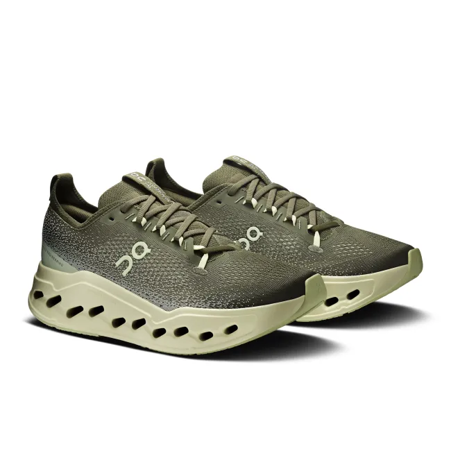 On - pantofi alergare - Cloudsurfer Max - Ivory | Honeydew - Olive | Seedling