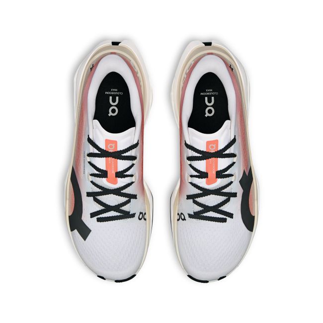 Pantofi alergare On Cloudboom Max - performanță maraton - White | Pearl