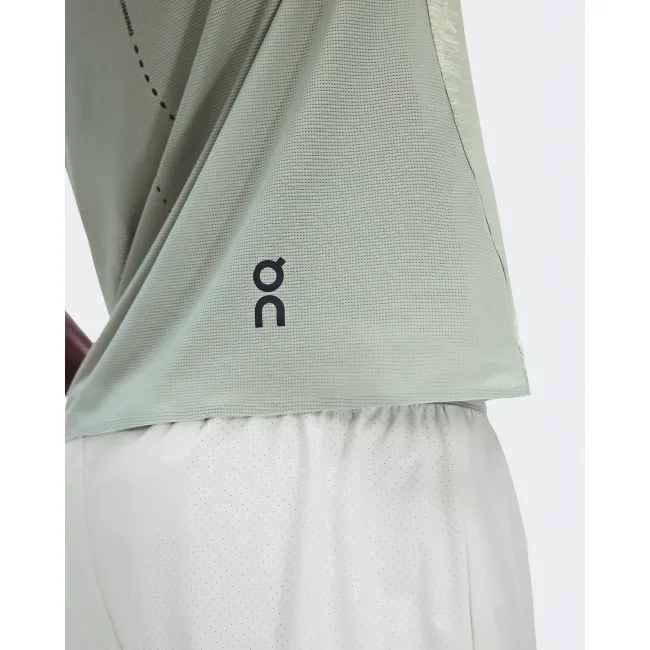 Tricou tehnic On Performance-T Terra - verde Seedling | Tin | alergare