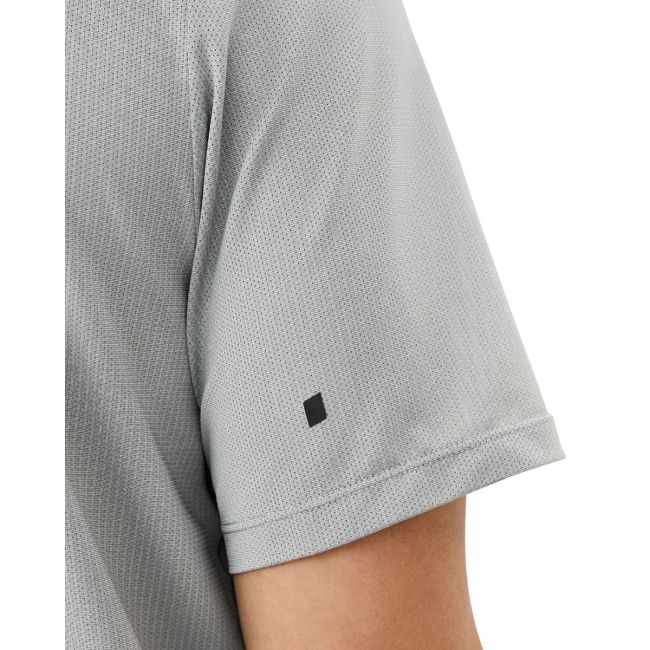 Tricou alergare CEP Core Run Short Sleeve - gri deschis | respirabil