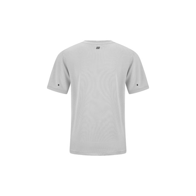Tricou alergare CEP Core Run Short Sleeve - gri deschis | respirabil