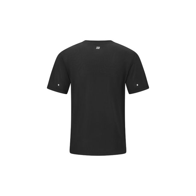Tricou alergare CEP Core Run Short Sleeve - negru | respirabil