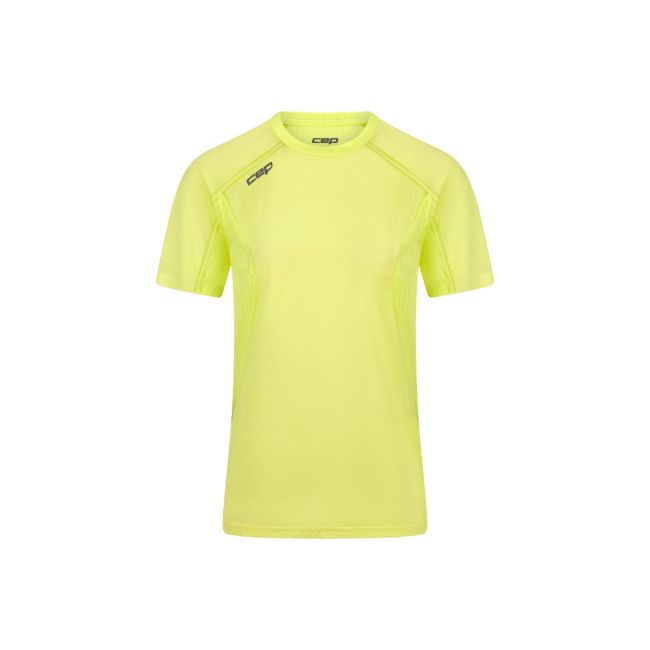 Tricou alergare CEP Pro Run Ultralight W | ultraușor - lime