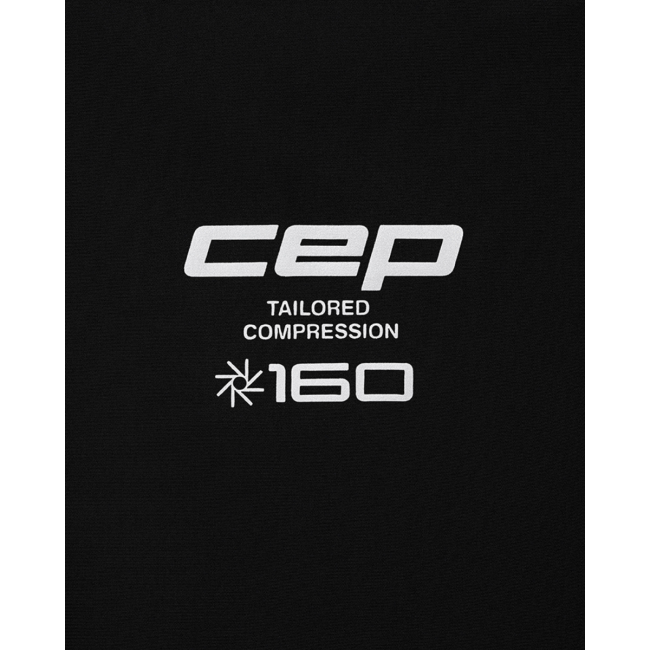 Colanți compresie CEP Core Run Compression W | vizibilitate sporită - black