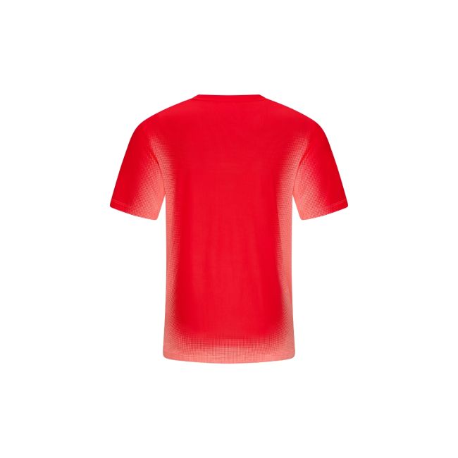 Tricou alergare CEP Core Run Short Sleeve - coral neon fade | respirabil