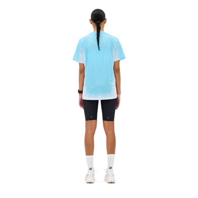 Tricou alergare CEP Core Run W - albastru deschis | respirabil