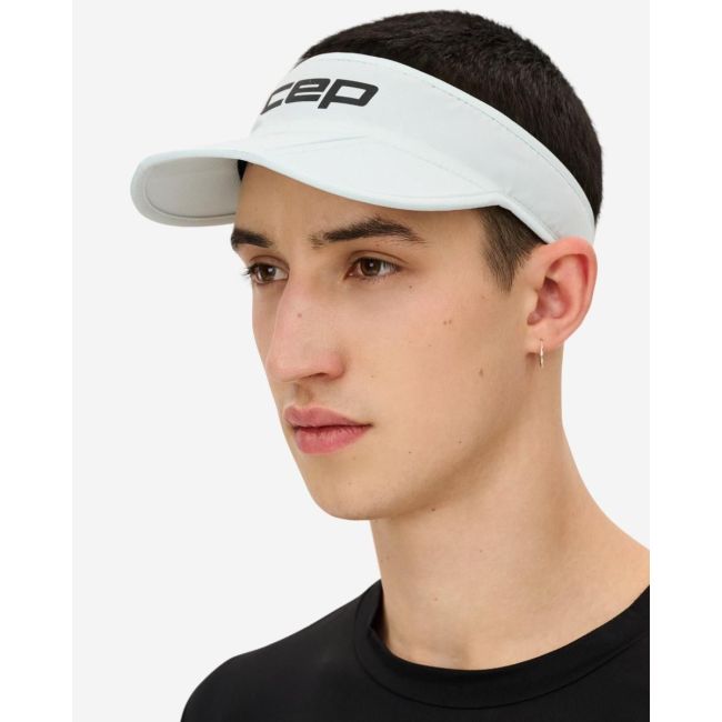 Cozoroc alergare CEP Core Run pliabil - alb | moisture-wicking