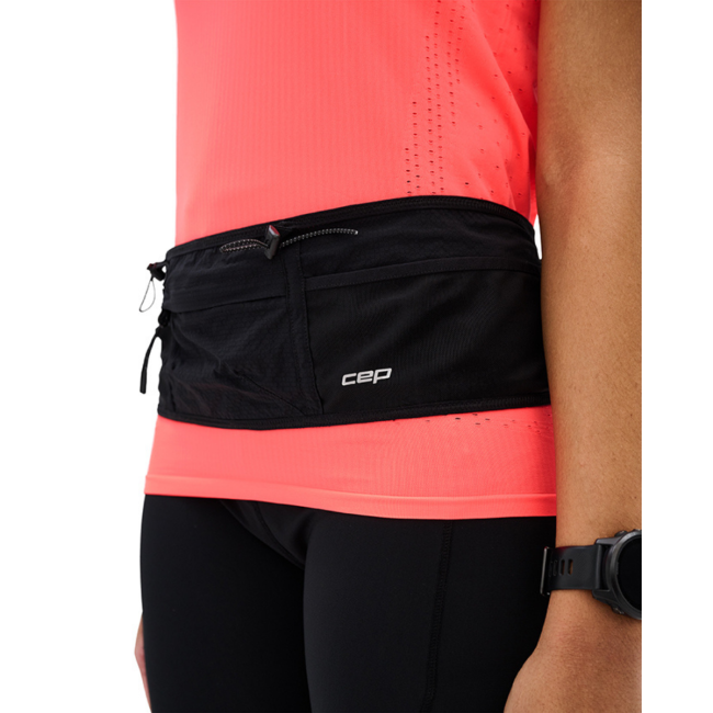 Curea alergare CEP Pro Run Hydration | hidratare și depozitare - black
