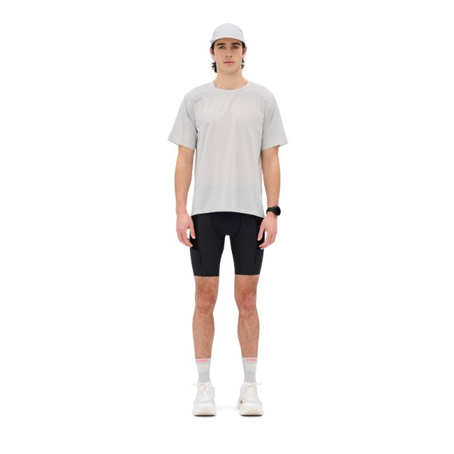 Tricou tehnic alergare CEP Pro Run Ultralight - gri deschis | ultraușor