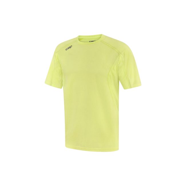 Tricou tehnic alergare CEP Pro Run Ultralight - lime | ultraușor
