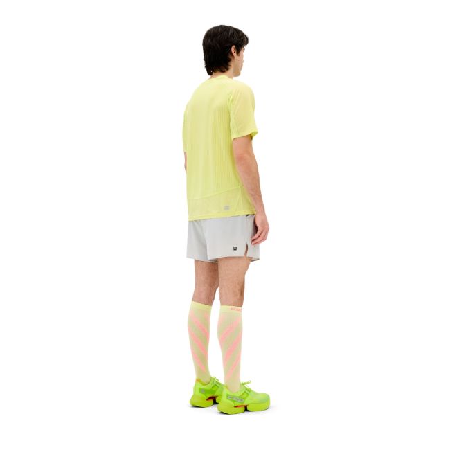 Tricou tehnic alergare CEP Pro Run Ultralight - lime | ultraușor